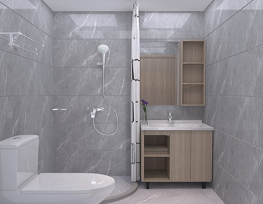 Unit Kamar Mandi Apartemen Terintegrasi Panel Serat Resin PEC