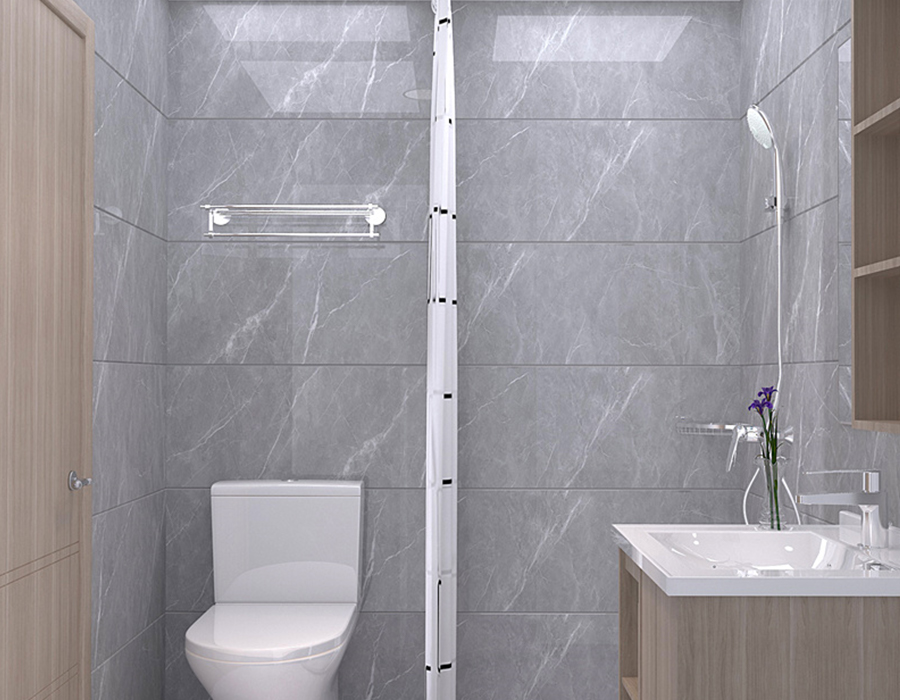 Unit Kamar Mandi Apartemen Terintegrasi Panel Serat Resin PEC
