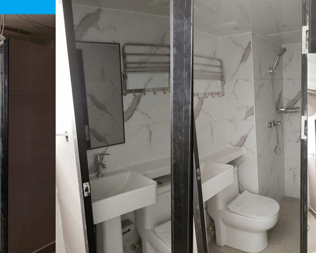 Aplikasi kamar mandi asrama pabrik tekstil Suzhou Analisis kasus seluruh kamar mandi Kounor